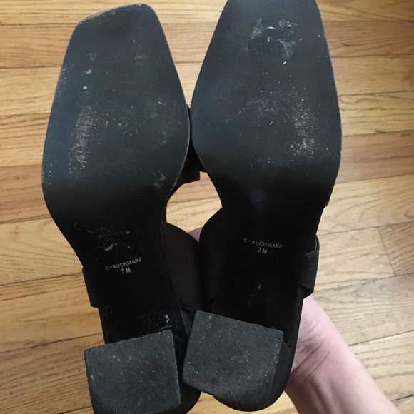 Burgundy Strappy Shoes - Picture 5 of 5